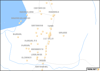 map of Villa Nohora